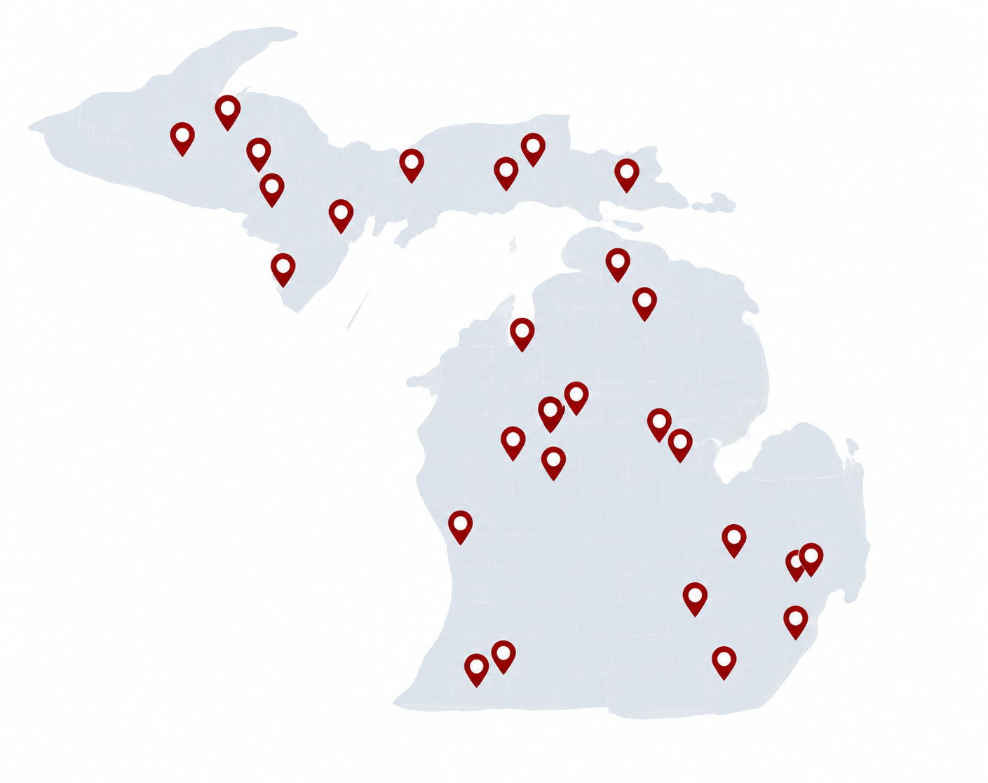 Michigan Communities Served